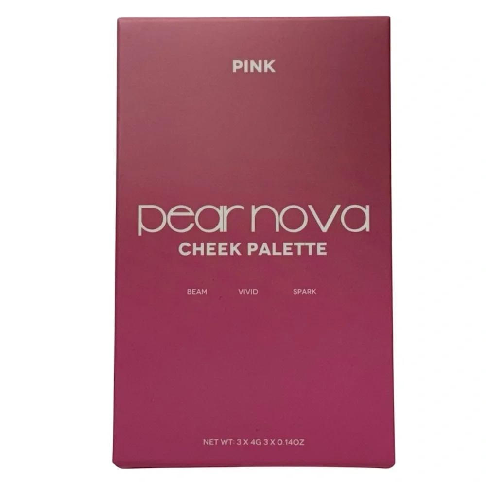 Pear Nova Trio Cheek Palette in "Pink" NIB - Picture 3 of 12